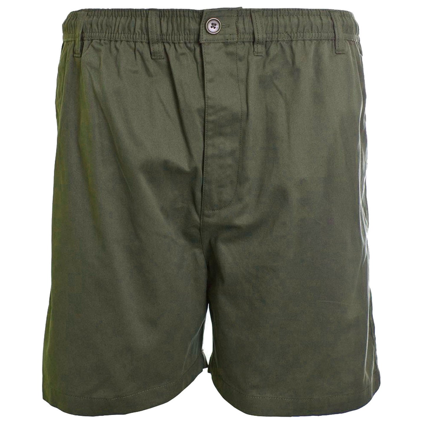 Espionage Plus Size Stretch Twill Rugby Shorts Light Khaki