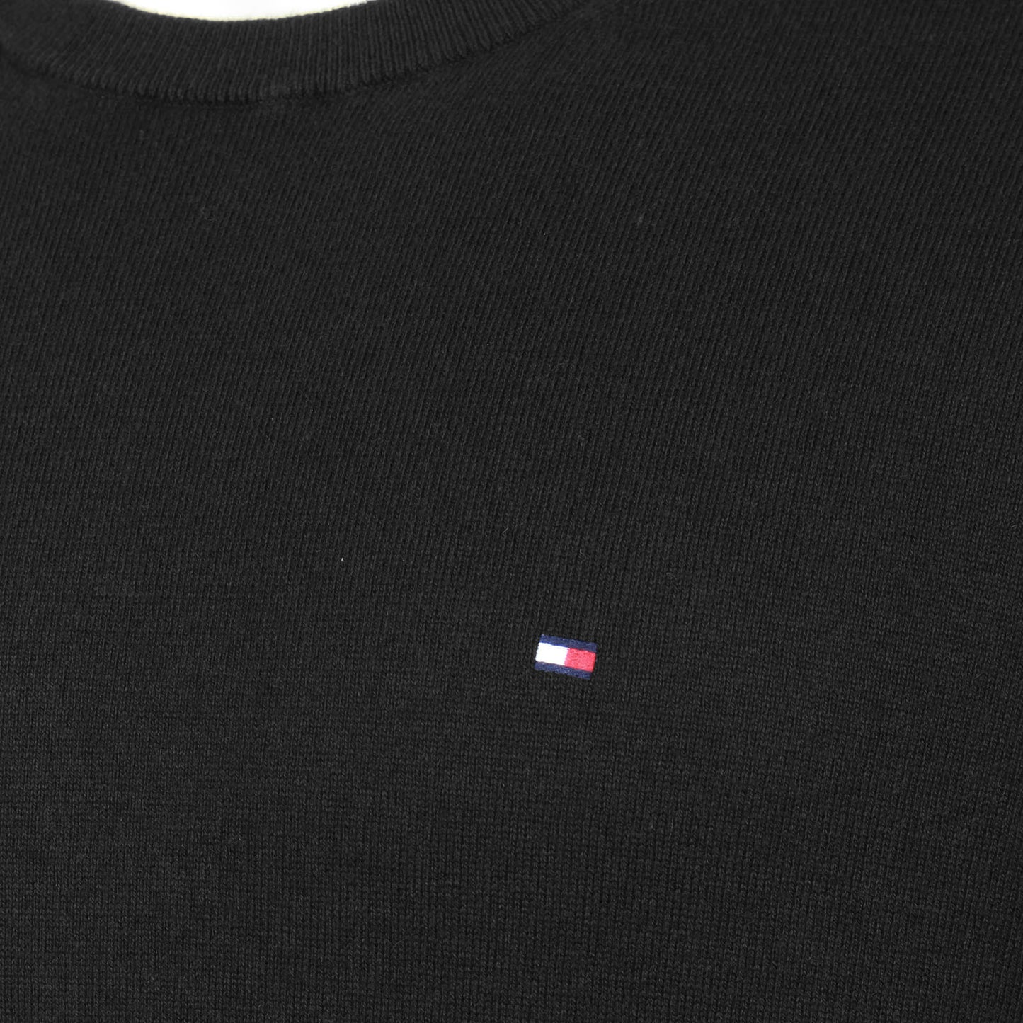 Tommy Hilfiger Plus Size Cotton Cashmere Crew Sweater Black