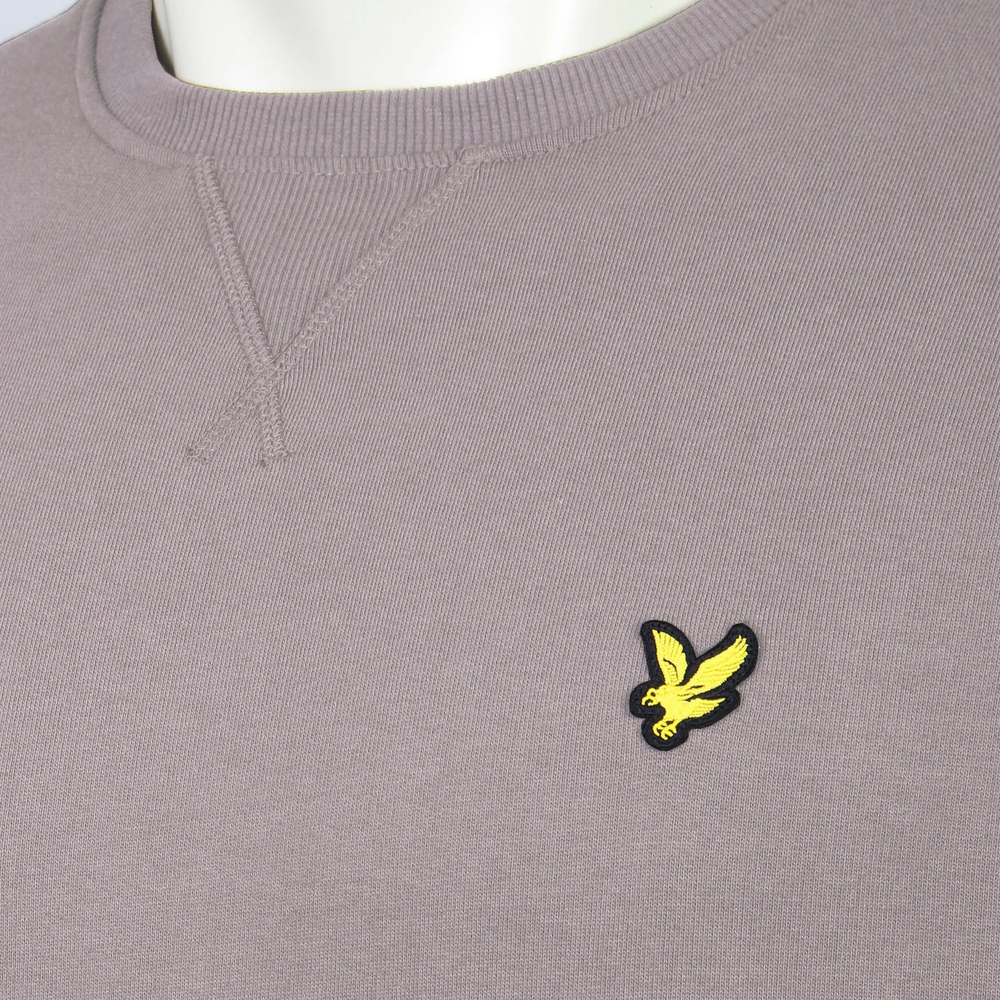 Lyle & Scott Plus Size Crew Neck Sweatshirt Gull Grey