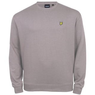 Lyle & Scott Plus Size Crew Neck Sweatshirt Gull Grey