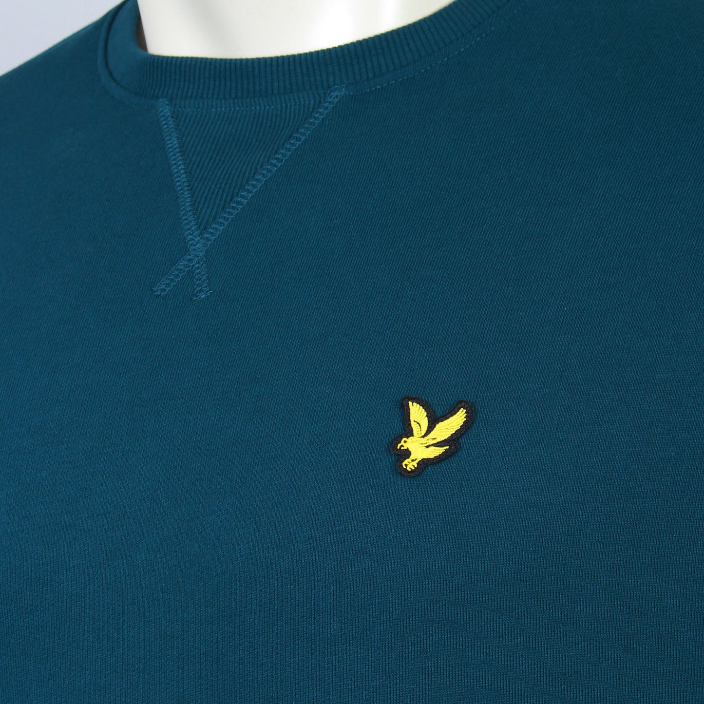 Lyle & Scott Plus Size Crew Neck Sweatshirt Rich Teal