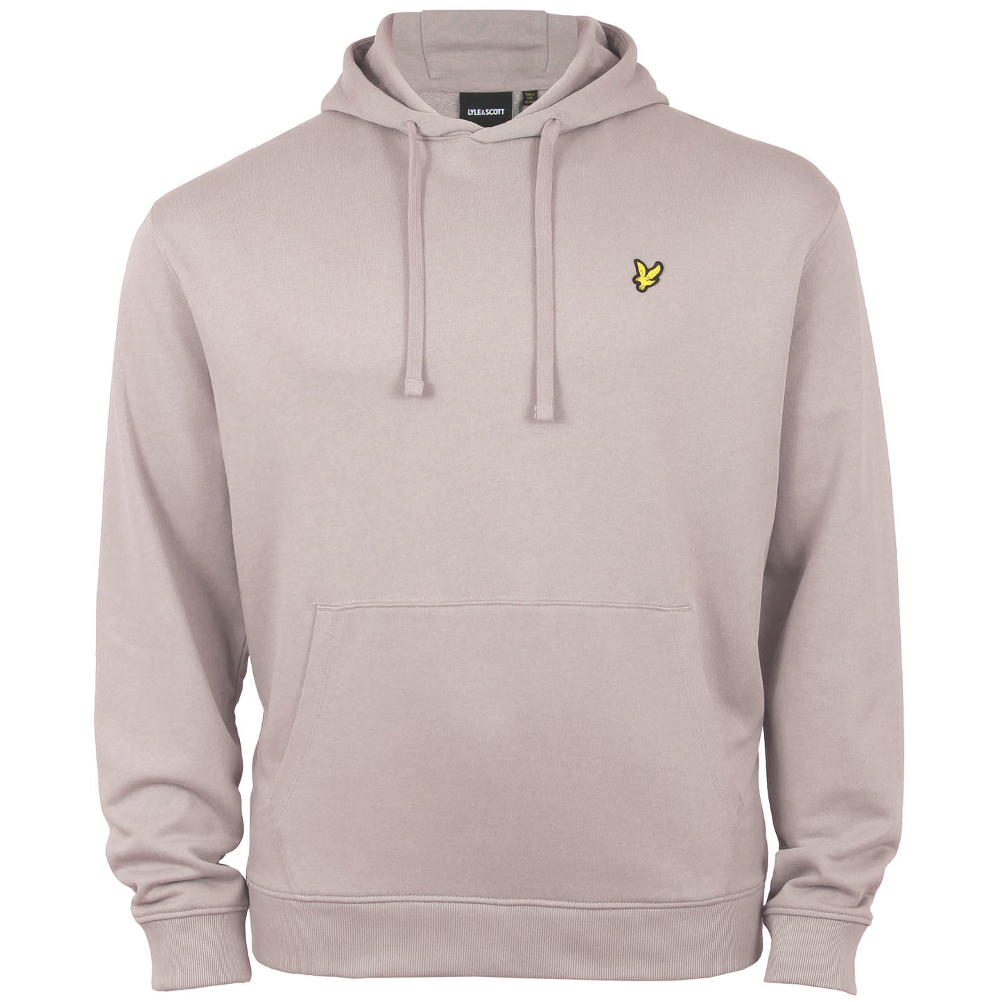 Lyle & Scott Plus Size Pullover Hoodie Gull Grey