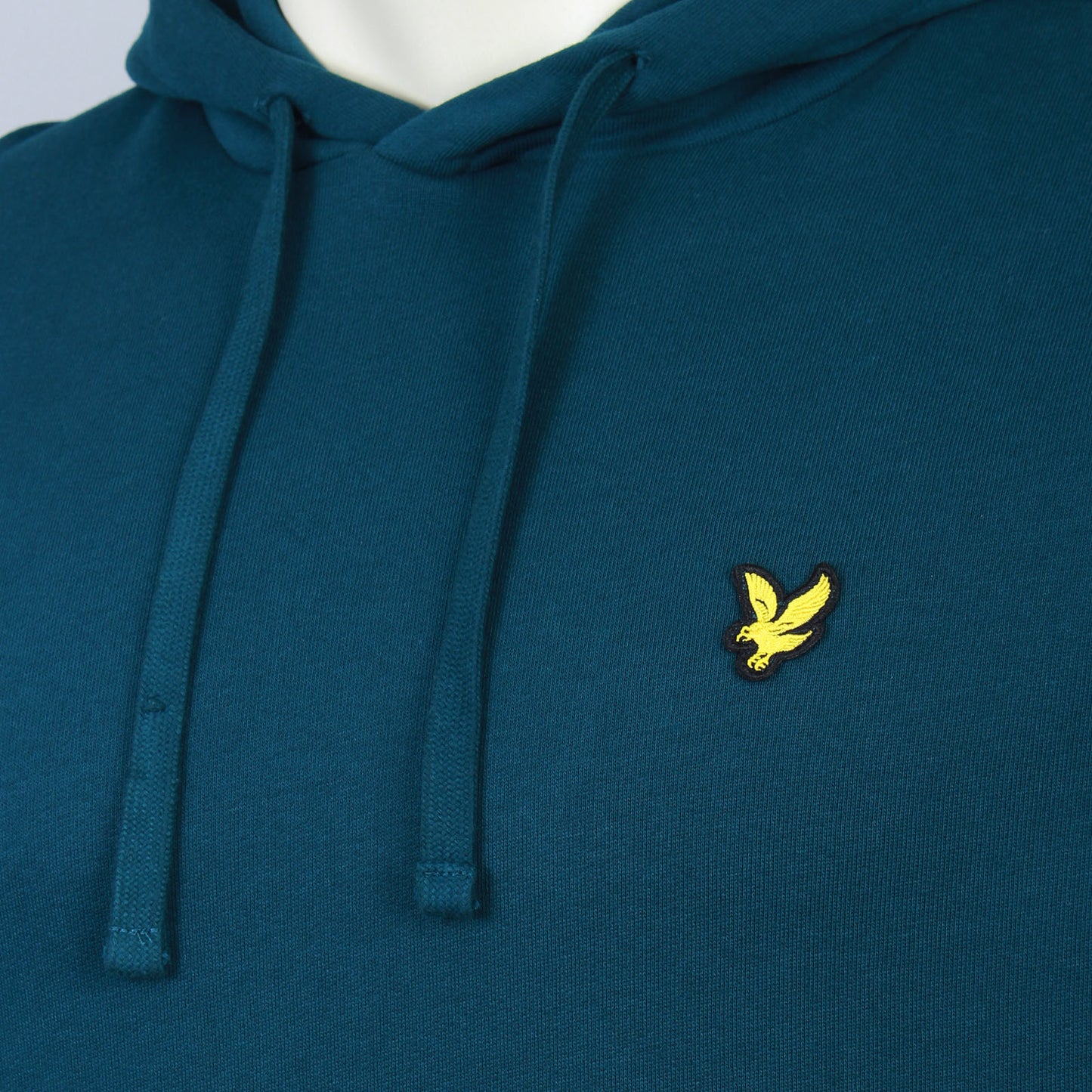 Lyle & Scott Plus Size Pullover Hoodie Rich Teal