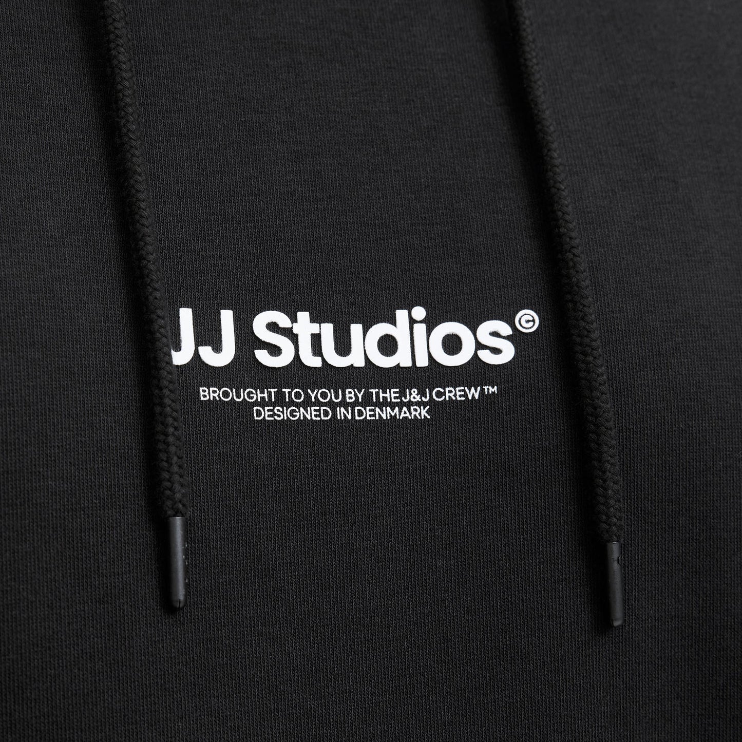 Jack & Jones Plus Size Soho Pullover Hoodie Black