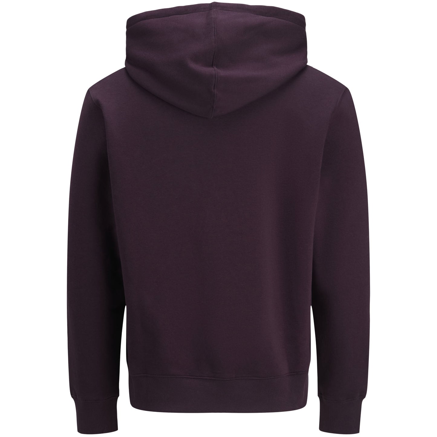 Jack & Jones Plus Size Star Pullover Hoodie Plum Perfect