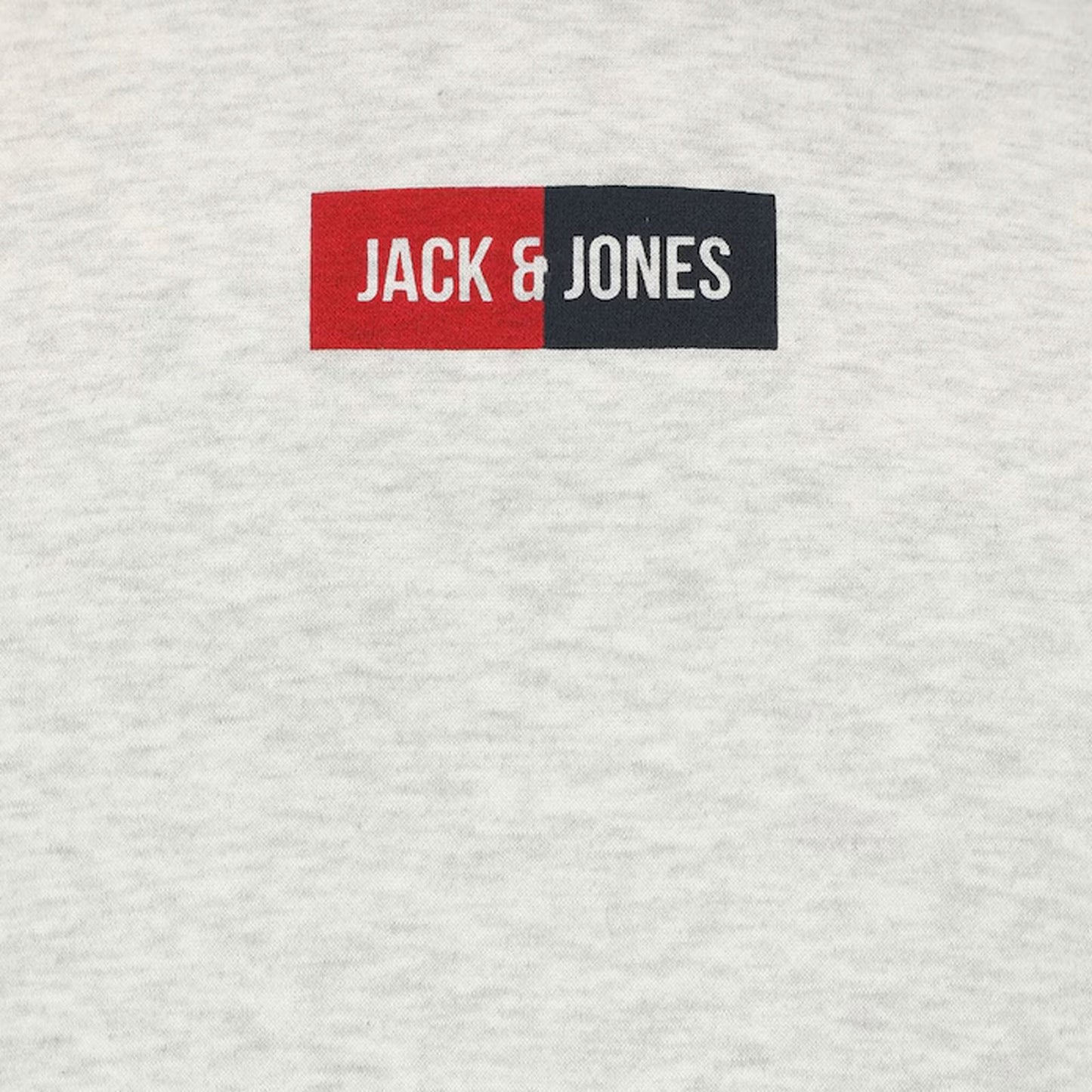Jack & Jones Plus Size Pan Hoodie White Melange