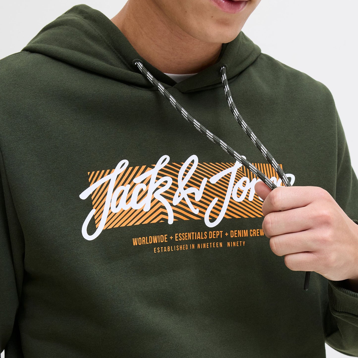 Jack & Jones Plus Size Urban Pullover Hoodie Duffel Bag