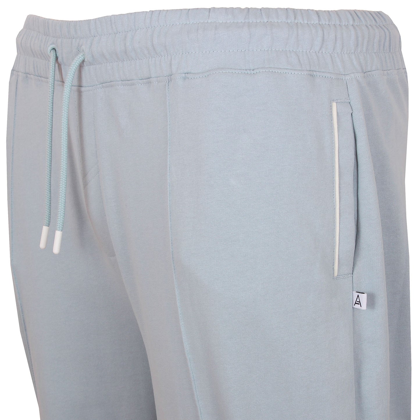 Studio A Plus Size Kenny Open Cuff Joggers Blue Fog