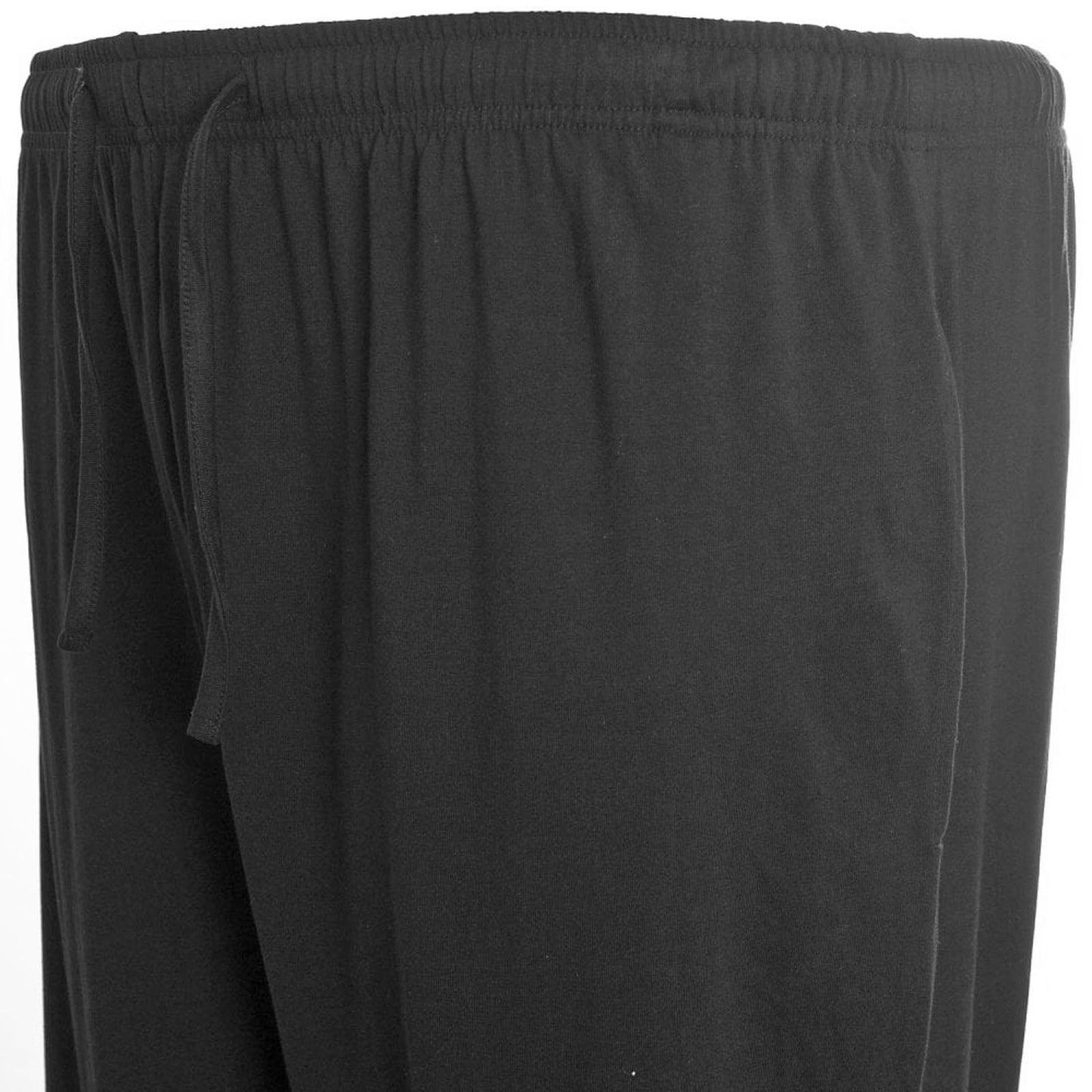 Espionage Plus Size Jersey Lounge Pants Black