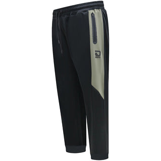 D555 Plus Size Peterborough Dry Wear Joggers Black