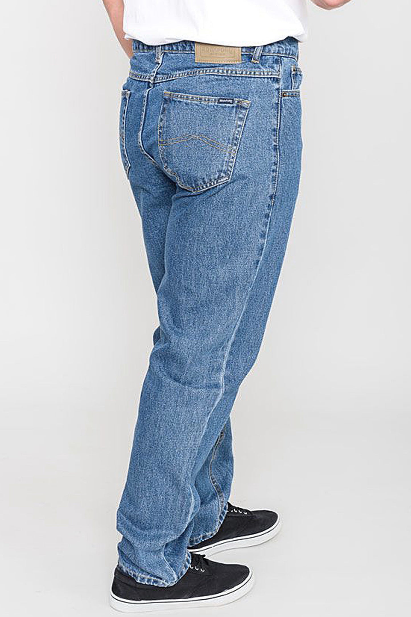 Rockford Plus Size Carlos Stretch Comfort Jeans Blue Stonewash