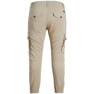 Jack & Jones Plus Size Paul Flake Cargo Pants Crockery