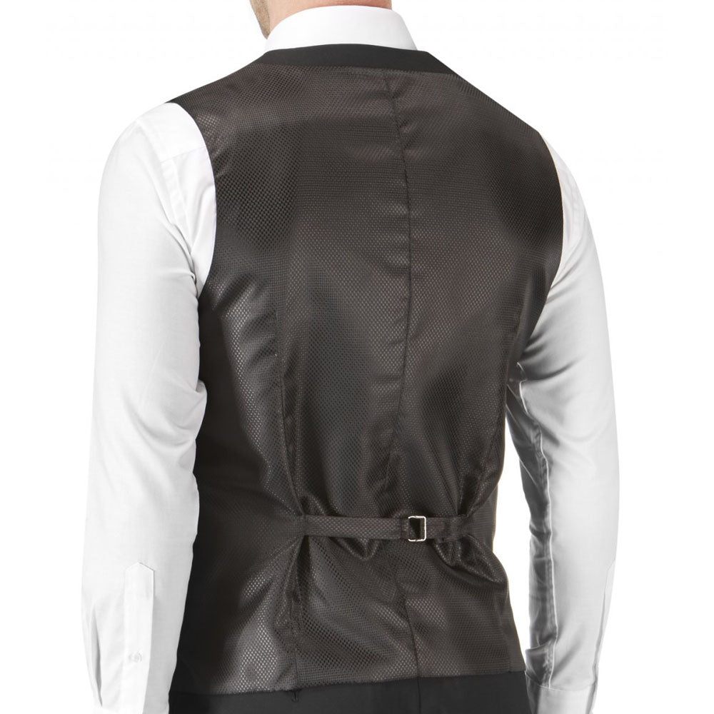 Skopes Plus Size Mm1327 Darwin Waistcoat Black