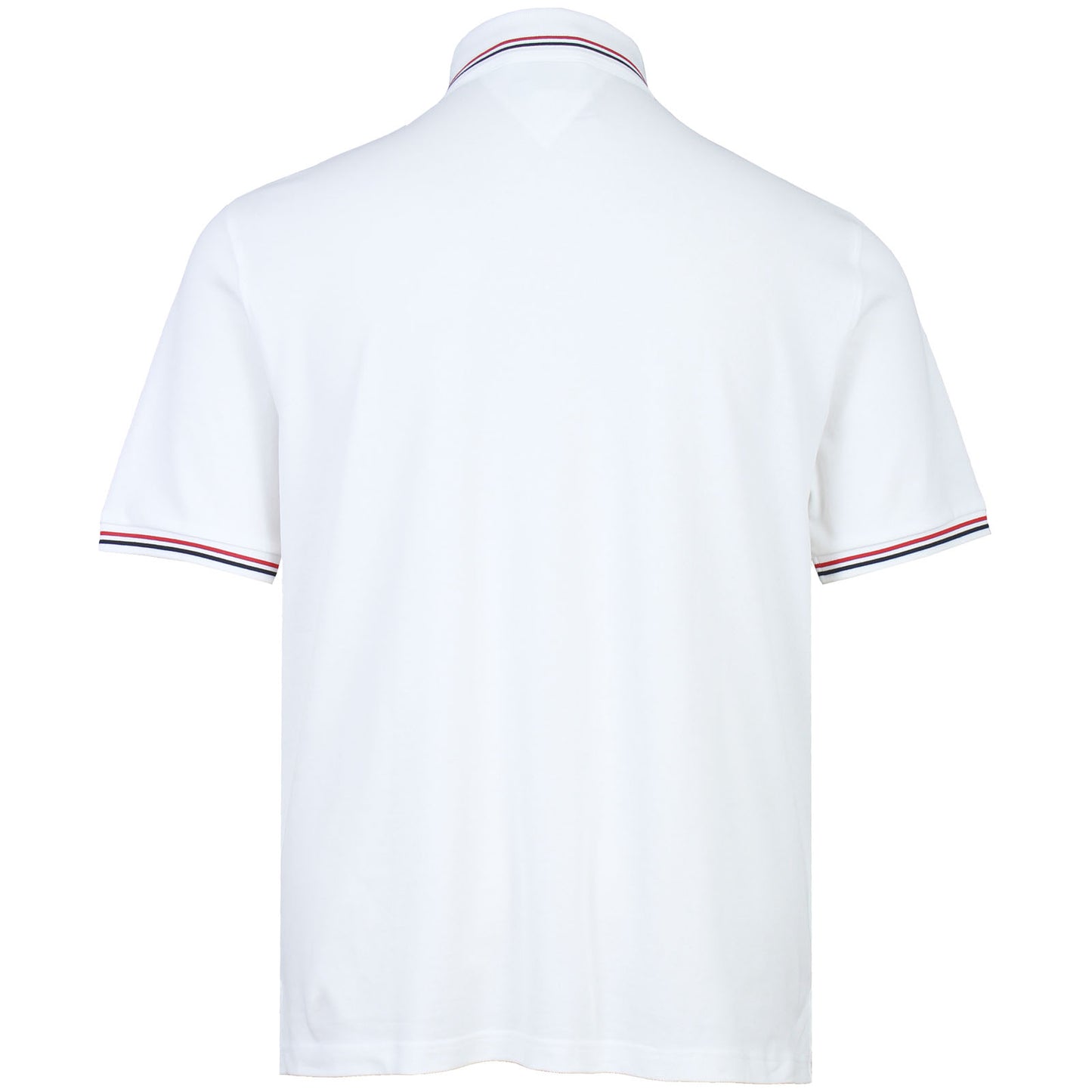 Tommy Hilfiger Plus Size Tipped Slim Fit Polo White