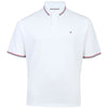Tommy Hilfiger Plus Size Tipped Slim Fit Polo White