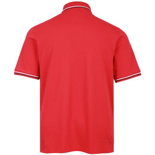 Tommy Hilfiger Plus Size Tipped Slim Fit Polo Medium Red