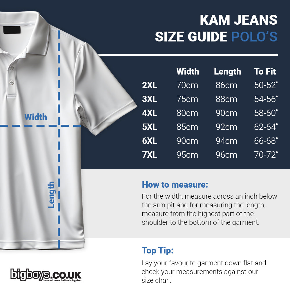 Kam Jeans Plus Size 1985 Racing Team Polo Mauve Shadows