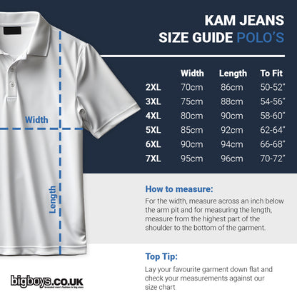 Kam Jeans Plus Size 1985 Racing Team Polo Mauve Shadows