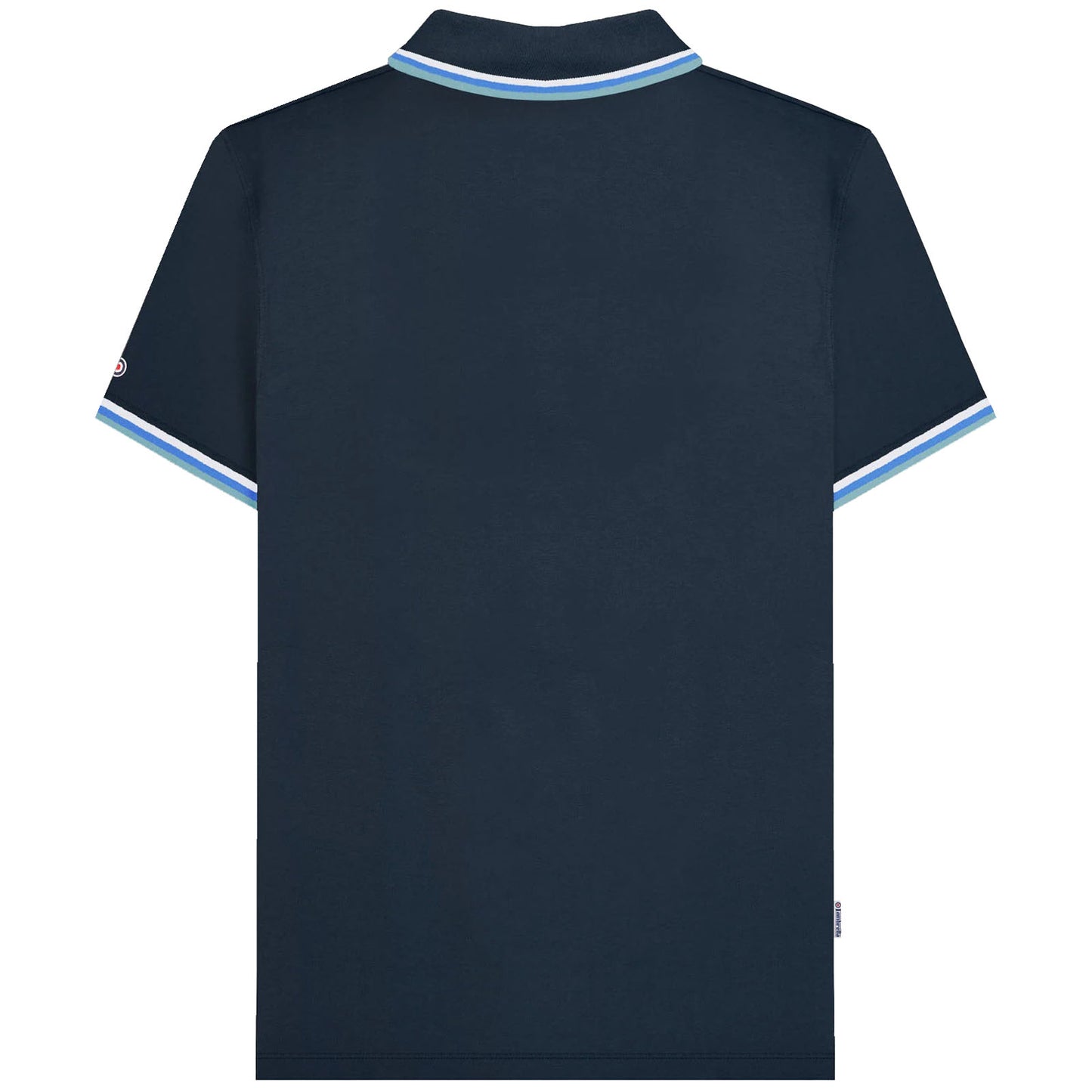 Lambretta Plus Size Triple Tipped Polo Navy