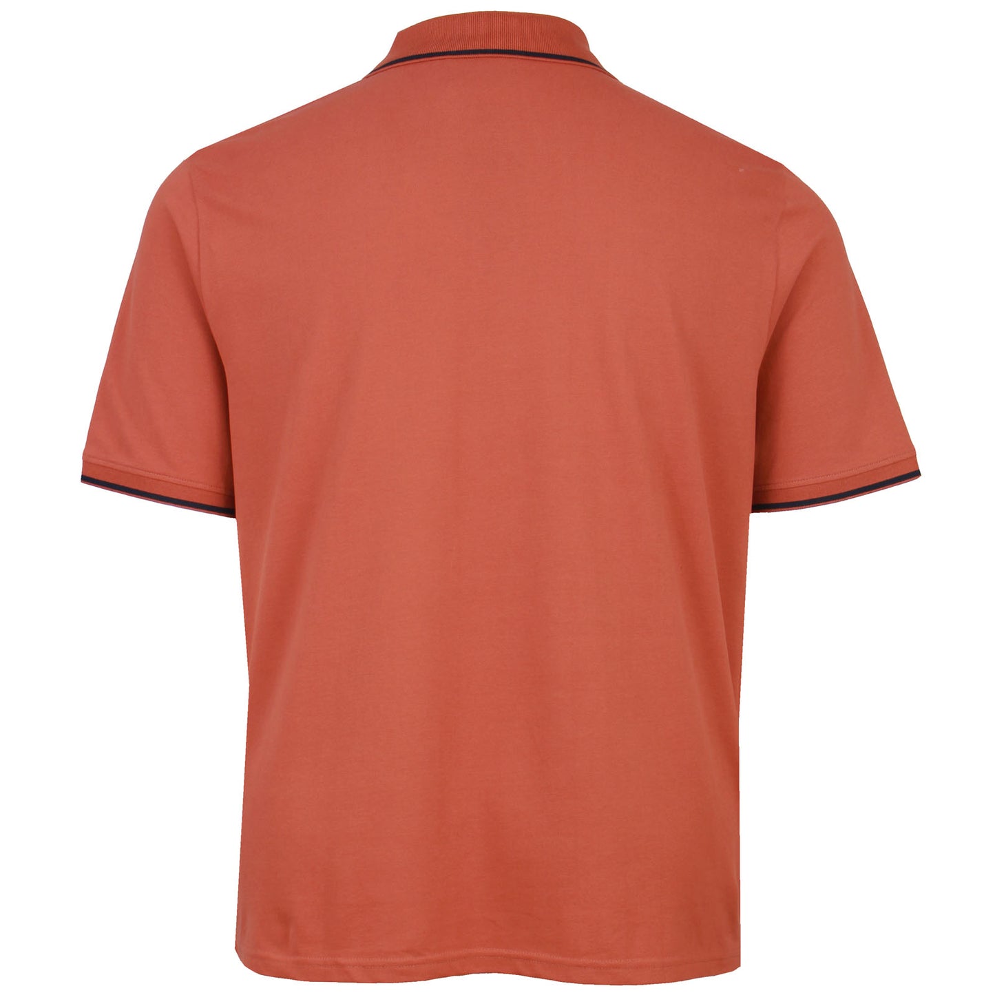 Lyle & Scott Plus Size Tipped Polo Shirt Brick