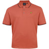 Lyle & Scott Plus Size Tipped Polo Shirt Brick