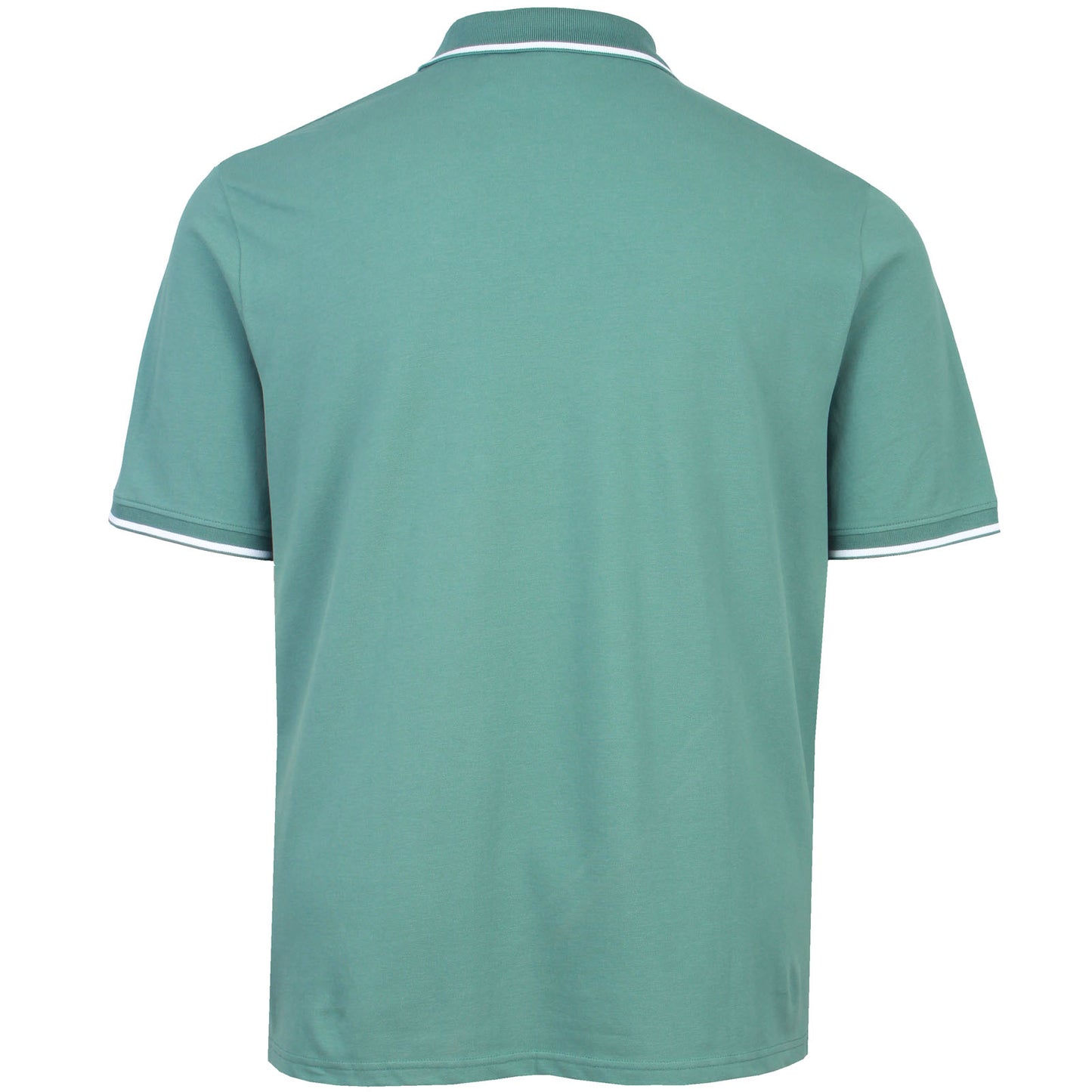 Lyle & Scott Plus Size Tipped Polo Shirt Agave Green