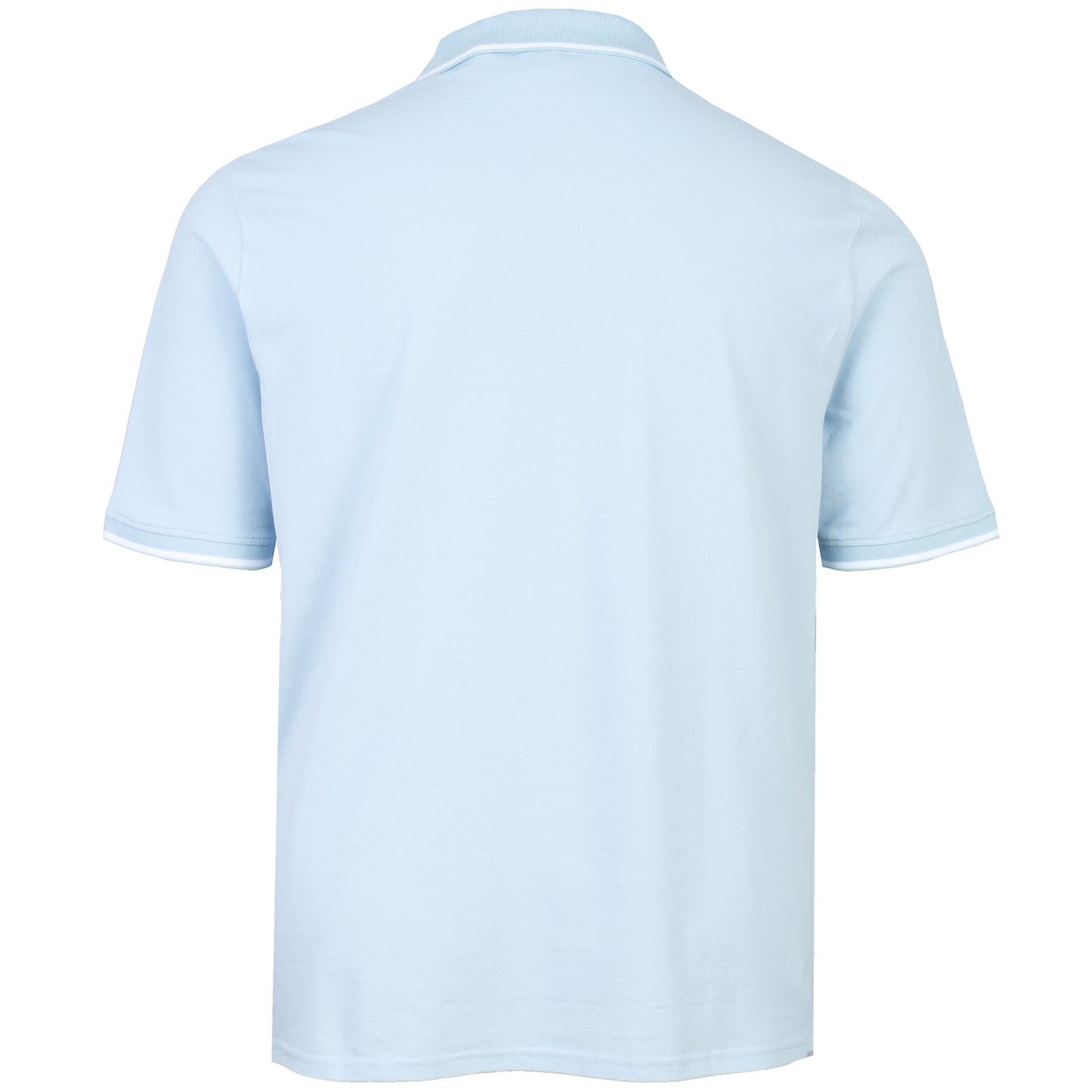 Lyle & Scott Plus Size Tipped Polo Shirt Fresh Water
