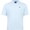 Lyle & Scott Plus Size Tipped Polo Shirt Fresh Water