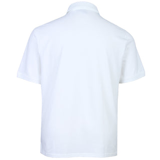 Lyle & Scott Plus Size Deck Stripe Polo Shirt White