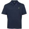 Lyle & Scott Plus Size Linen Revere Collar Polo Dark Navy