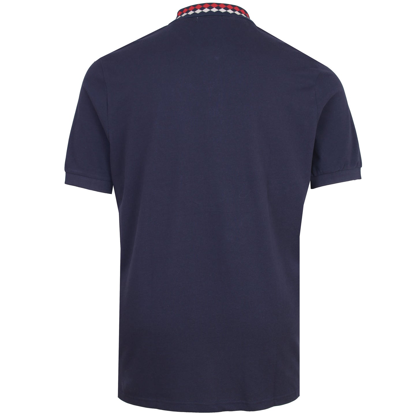 Ben Sherman Plus Size Collar Interest Polo Dark Navy