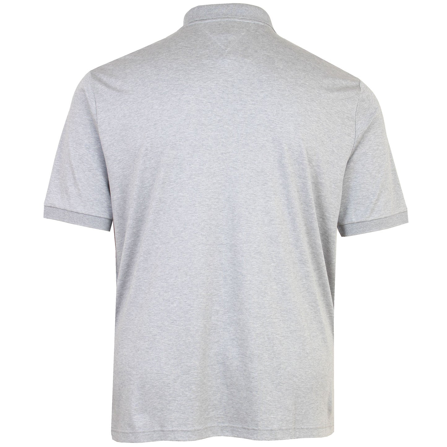 Tommy Hilfiger Plus Size Liquid Cotton Essential Polo Grey Heather