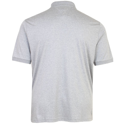 Tommy Hilfiger Plus Size Liquid Cotton Essential Polo Grey Heather