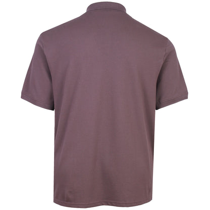 Lyle & Scott Plus Size Plain Polo Shirt Espresso