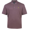 Lyle & Scott Plus Size Plain Polo Shirt Espresso