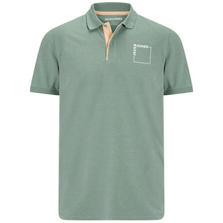 Jack & Jones Plus Size Verner Polo Iceberg Green