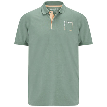 Jack & Jones Plus Size Verner Polo Iceberg Green