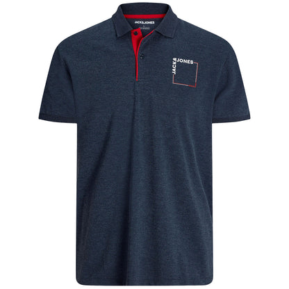 Jack & Jones Plus Size Verner Polo Sky Captain Melange