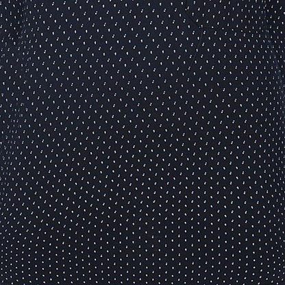Espionage Plus Size P228 All Over Geometric Print Polo Navy