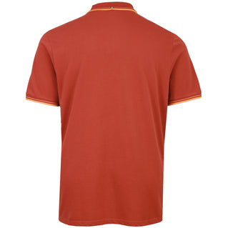 Ben Sherman Plus Size Signature Pique Polo Burnt Orange