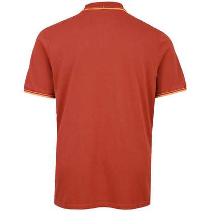 Ben Sherman Plus Size Signature Pique Polo Burnt Orange