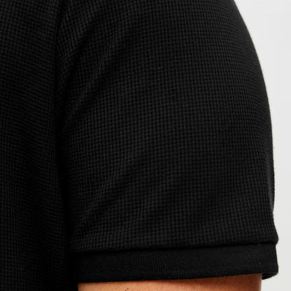 Jack & Jones Plus Size Austin Polo Black