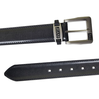 D555 Plus Size Kenny Jeans Logo Belt Black