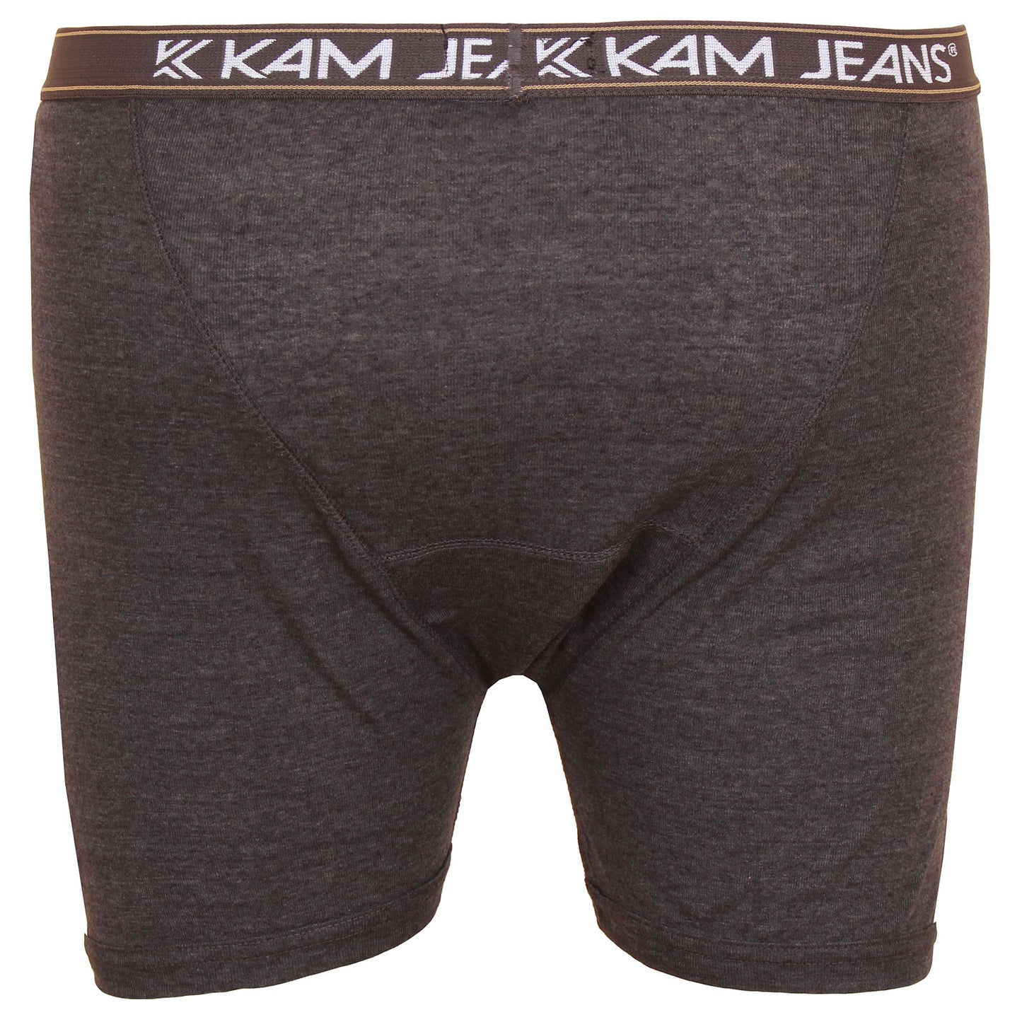 Kam Jeans Plus Size Button Fly Boxers 3-Pack Black/Navy/Charcoal