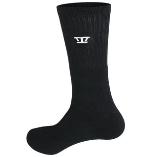 D555 Plus Size Logan Sport Socks 2-Pack Black