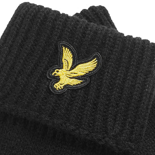 Lyle & Scott Cotton Mernio Gloves Jet Black