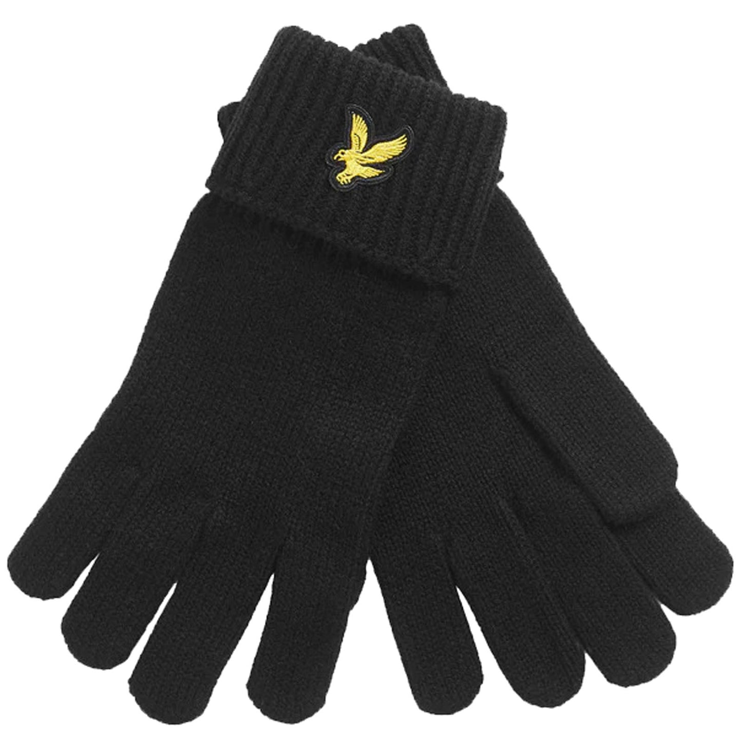 Lyle & Scott Cotton Mernio Gloves Jet Black