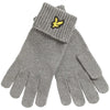 Lyle & Scott Cotton Mernio Gloves Mid Grey Marl