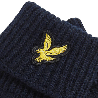 Lyle & Scott Cotton Mernio Gloves Dark Navy