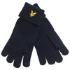 Lyle & Scott Cotton Mernio Gloves Dark Navy